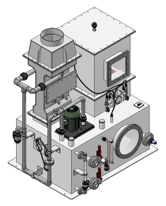 Nova High Energy Venturi Air Scrubber