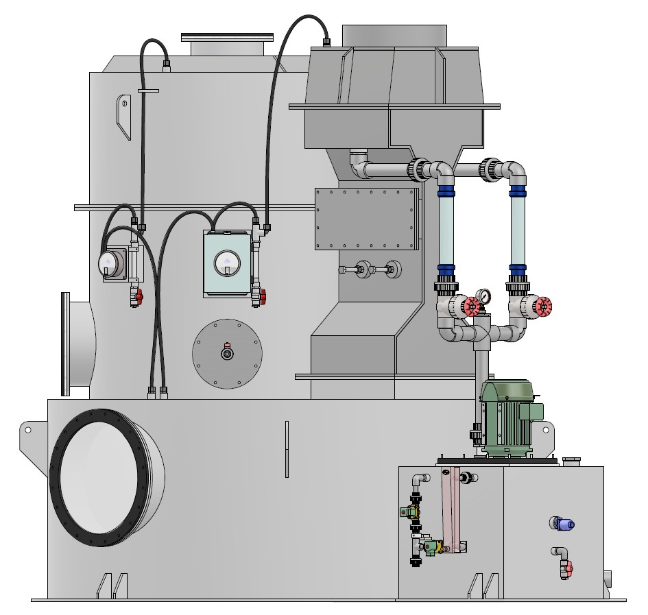 Nova High Energy Venturi Air Scrubber